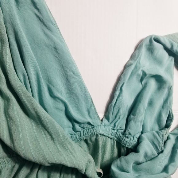 PULL&BEAR WOMEN'S GREEN DRESS SIZE LARGE - Picture 13 of 13